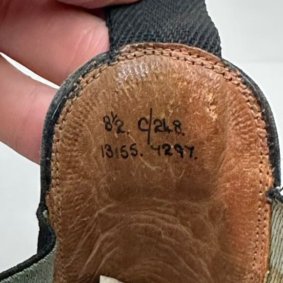 VERY GOOD VTG Tricker's x Miller's New York Chelsea Boot Black Calf Men's US 8.5 - Picture 8 of 11